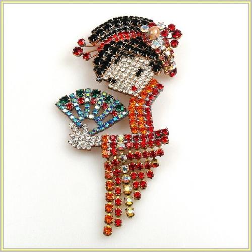  "Geisha Brooch"